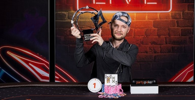 Dmitiy Chop wins 2017 partypoker Million Sochi ME